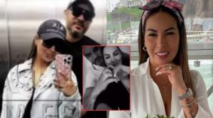 ¡La besó! Sale video de Pamela López y empresario Luis Fernando